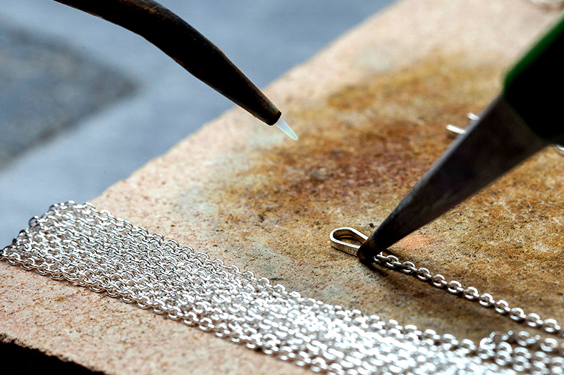 Lodning af sølv, 925CRAFT smykkeservice